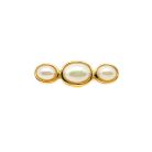 Jennifer Gibson Vintage Jewellery 654 Vintage Dior Pearl Brooch (2) Vintage Dior Pearl Brooch
