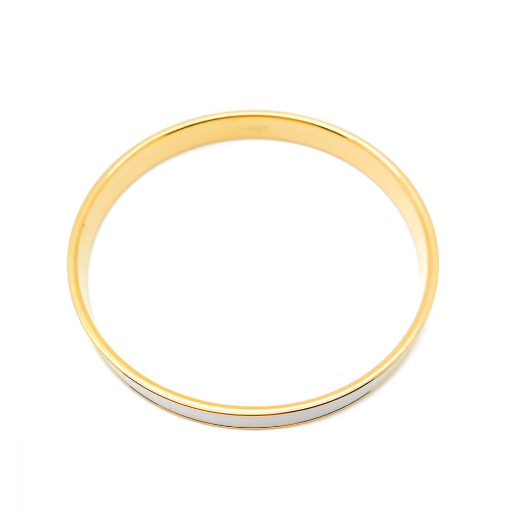 Vintage White Monet Bangle