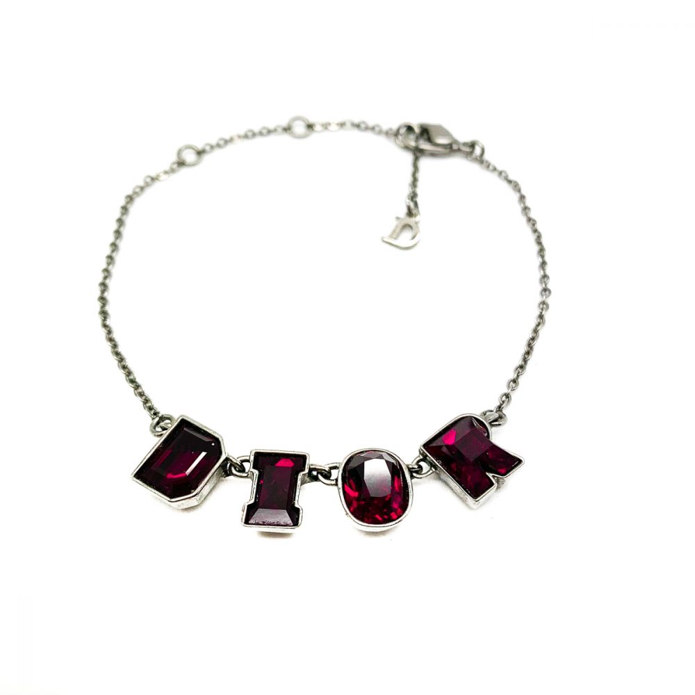Vintage Dior Letter Bracelet