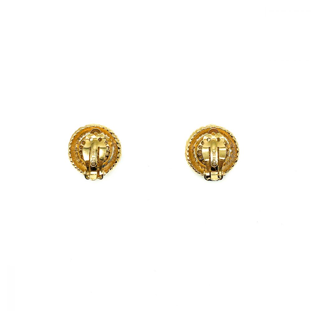 Vintage Ciner Pearl Earrings