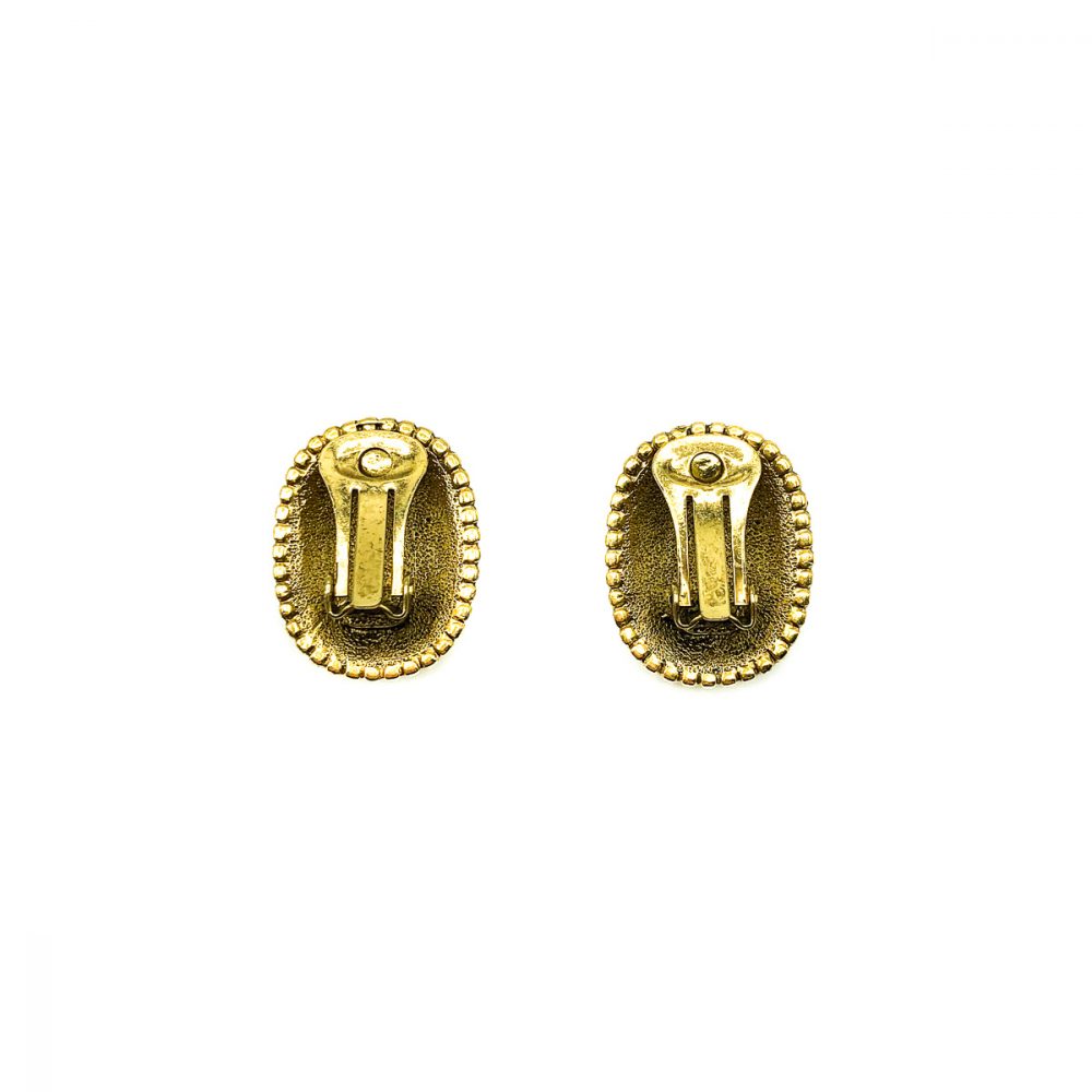 Vintage Etruscan Earrings
