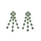 P Vintage Floral Cascade Earrings