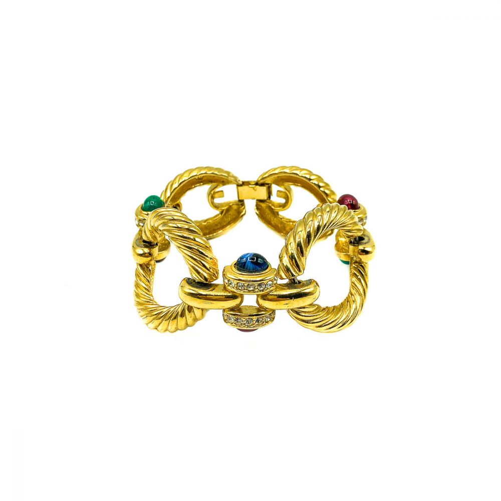 Vintage Givenchy Jewelled Bracelet