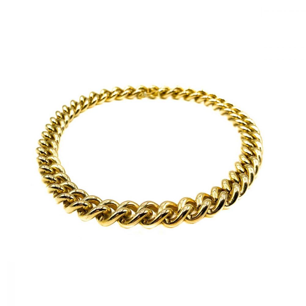 Vintage Gold Curb Chain
