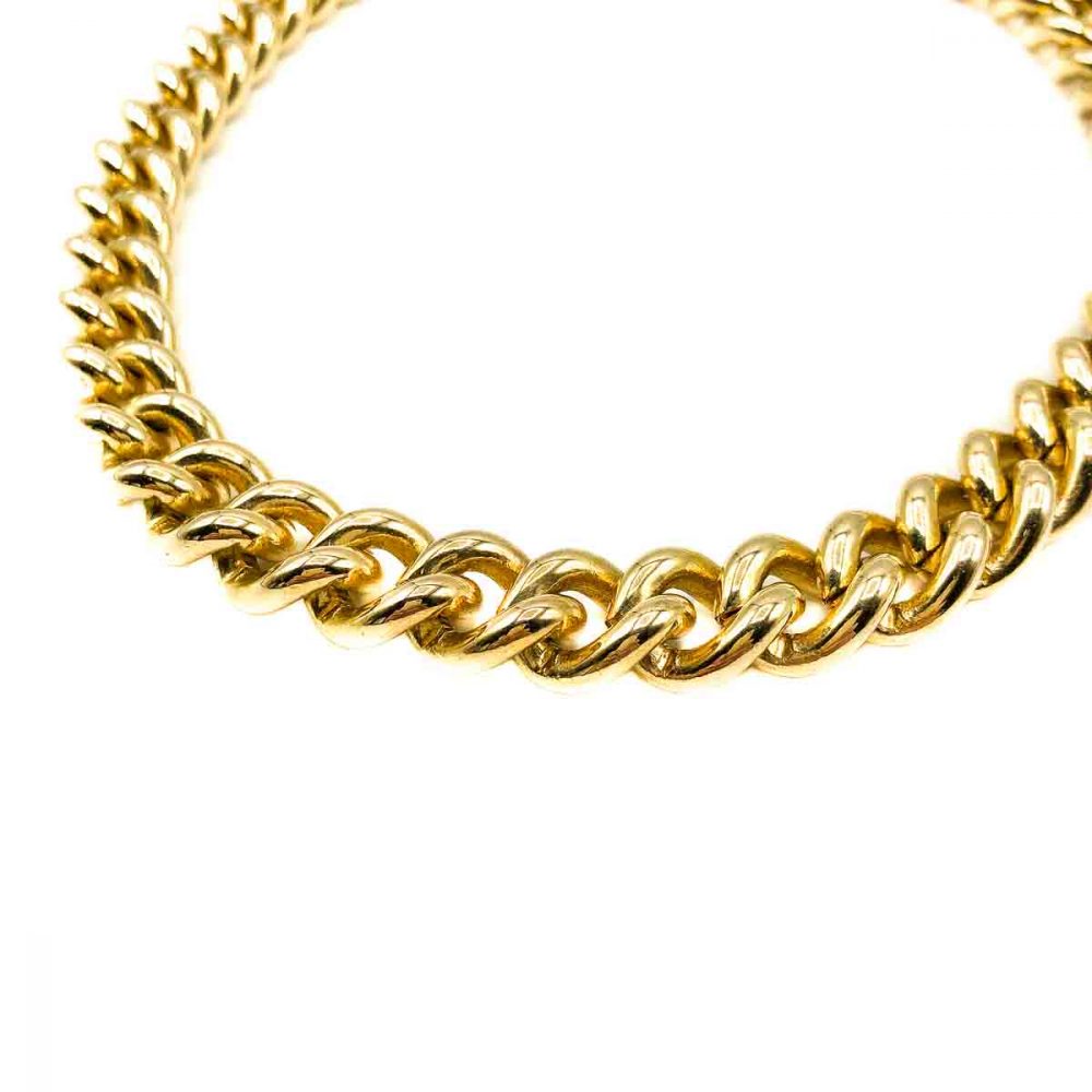 Vintage Gold Curb Chain