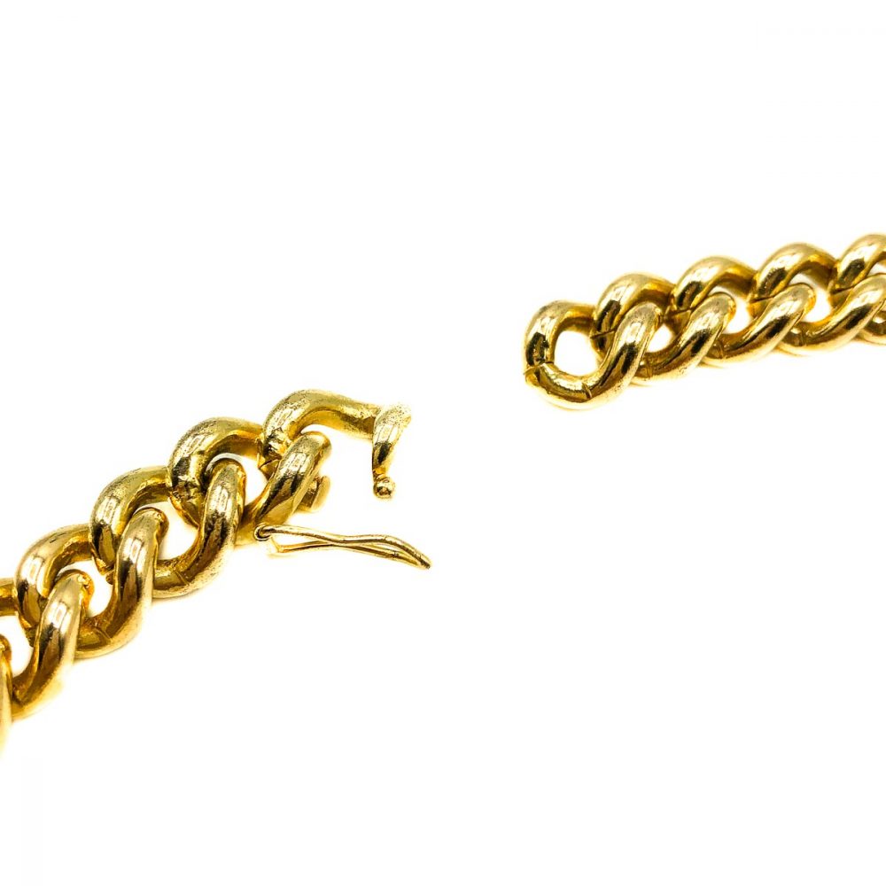Vintage Gold Curb Chain
