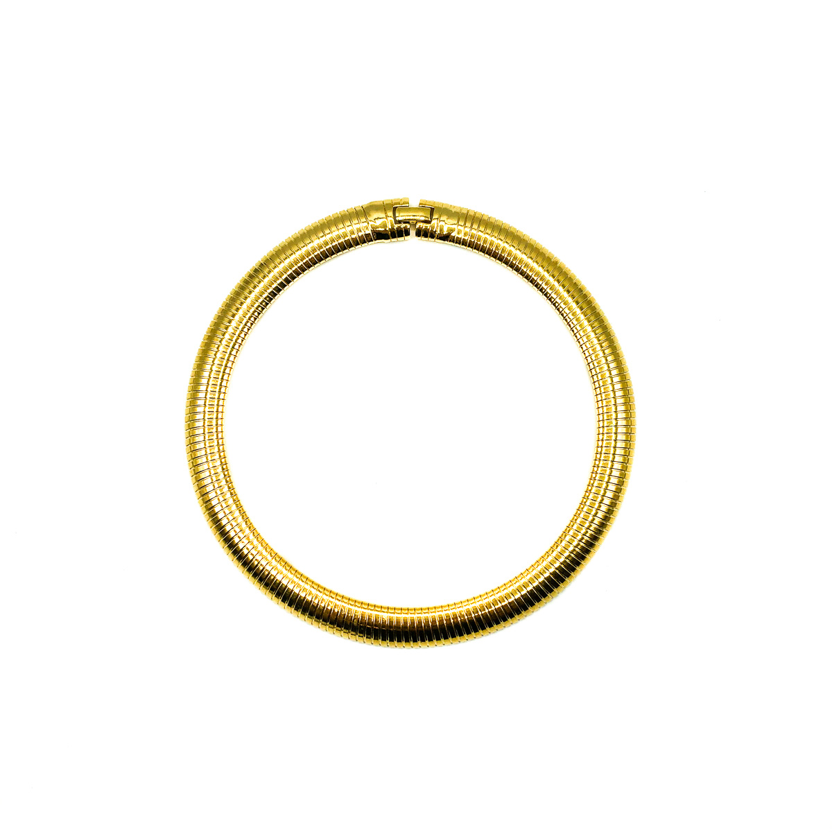 Jennifer Gibson Vintage Jewellery Vintage Gold Omega Collar 665 (2) Vintage Gold Omega Collar