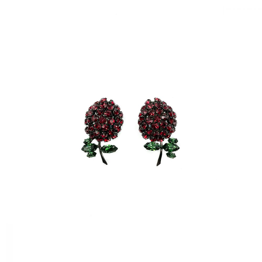 Vintage Warner Strawberry Earrings