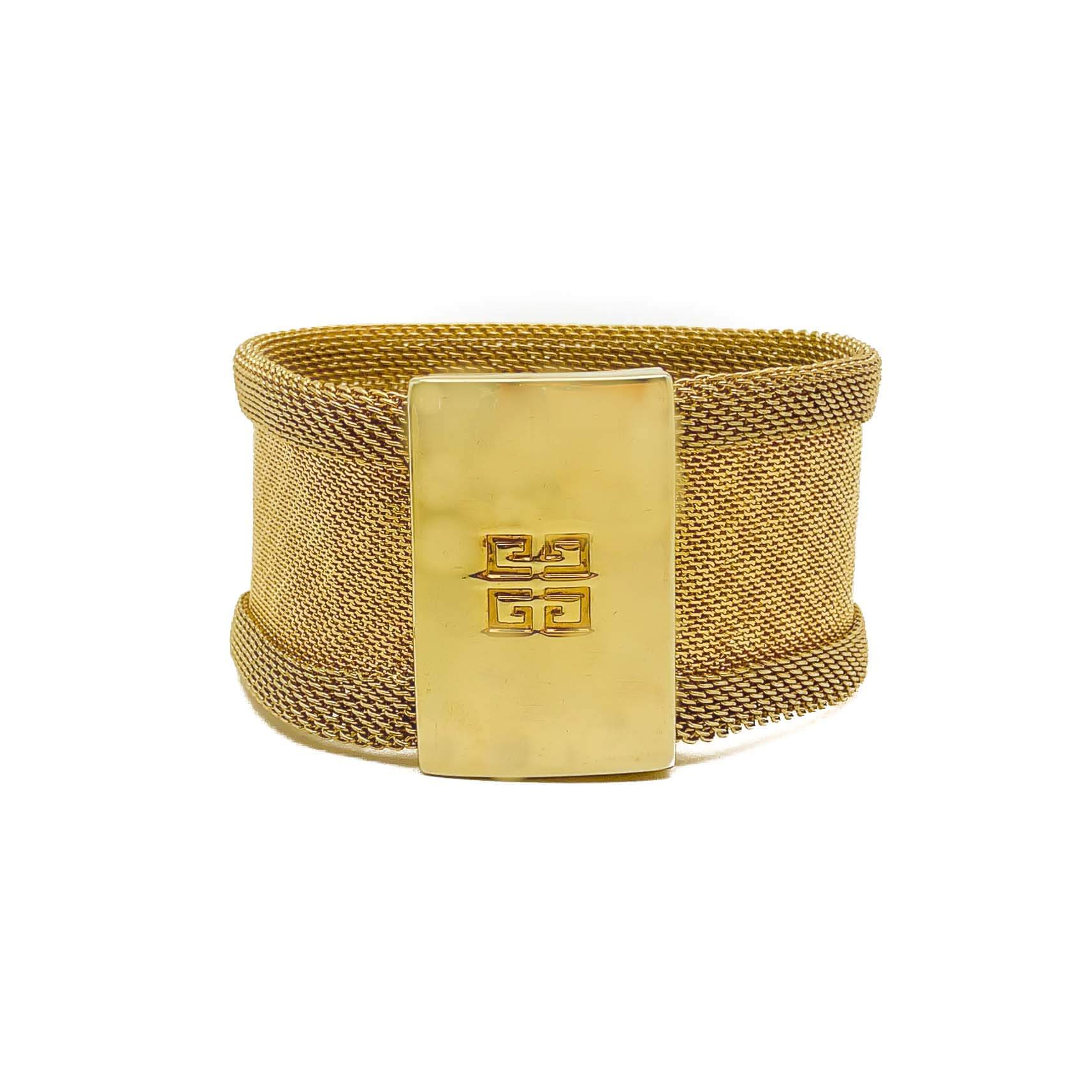 Vintage Givenchy Logo Cuff 4G (5)