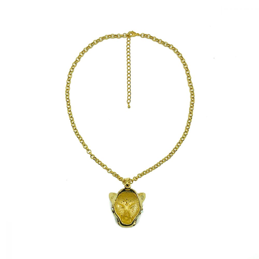 Crystal Big Cat Pendant
