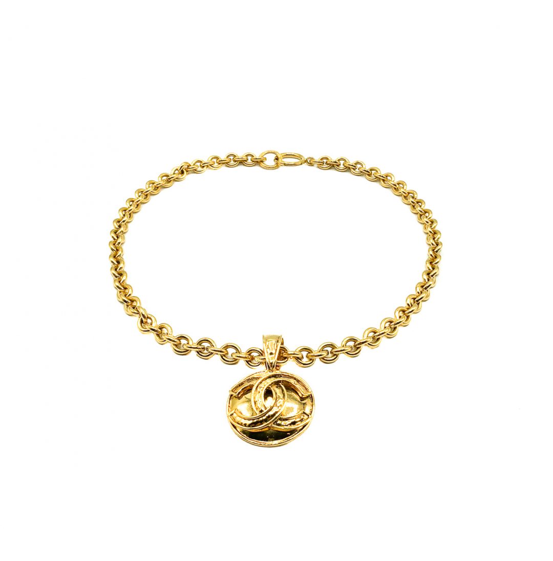 Vintage Chanel Byzantine CC Necklace