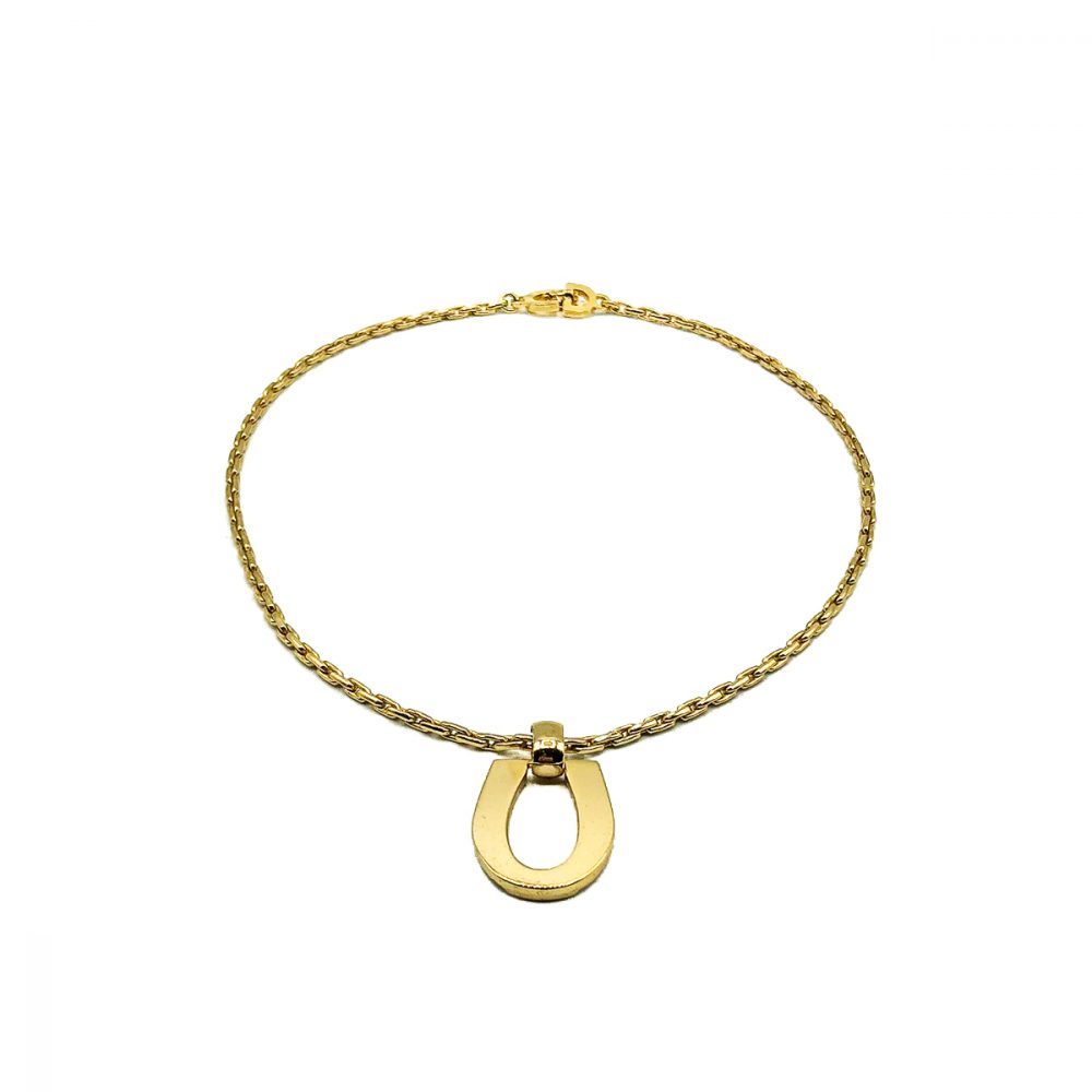 Vintage Dior Horseshoe Necklace