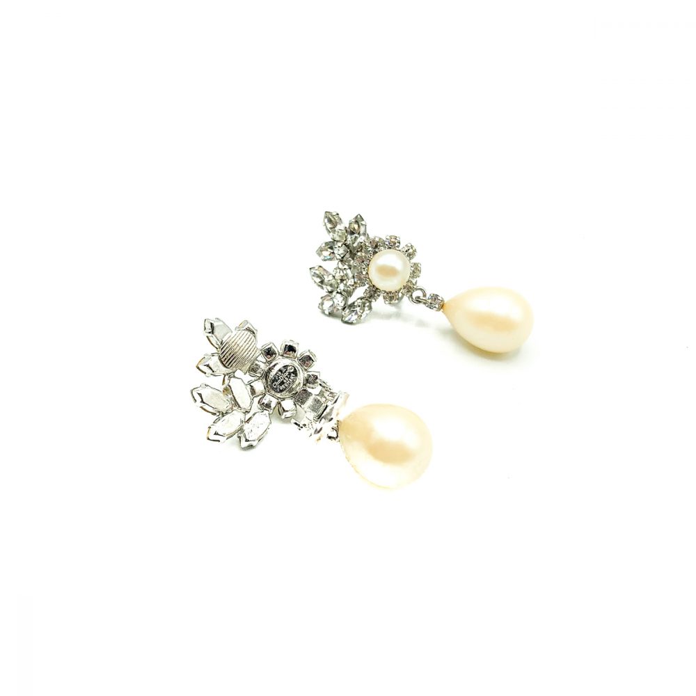 Vintage Dior Pearl Earrings