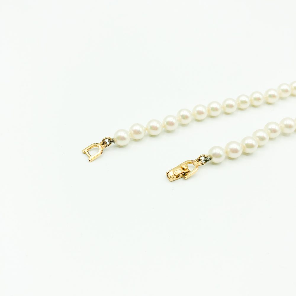 Vintage Dior Pearl Necklace