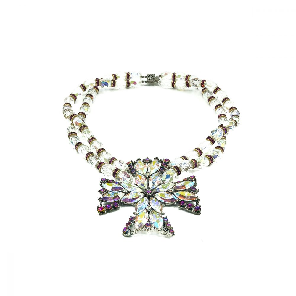 Vintage Weiss Maltese Cross Collar