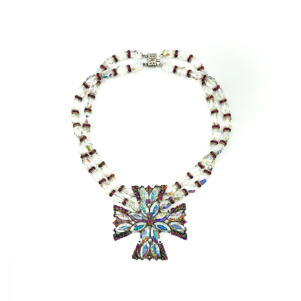 Vintage Weiss Maltese Cross Collar