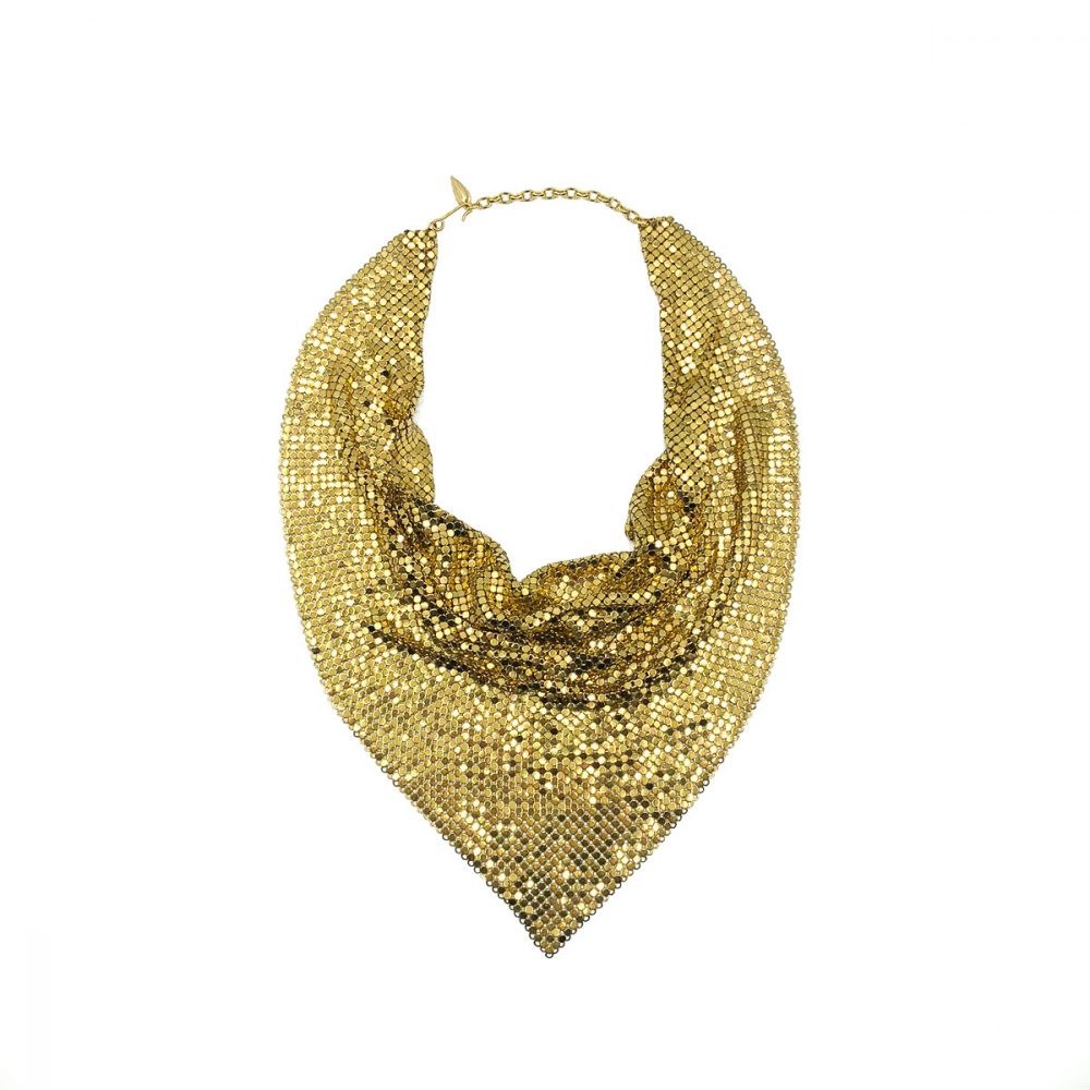 Vintage Whiting and Davis Scarf Necklace
