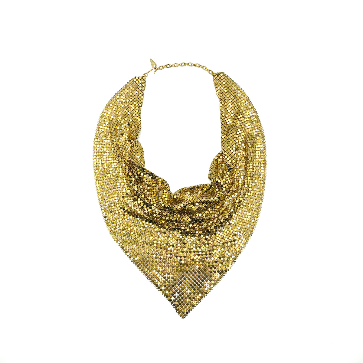 Jennifer Gibson Vintage Jewellery Vintage Whiting and Davis Scarf Necklace 731 (2) Vintage Whiting and Davis Scarf Necklace