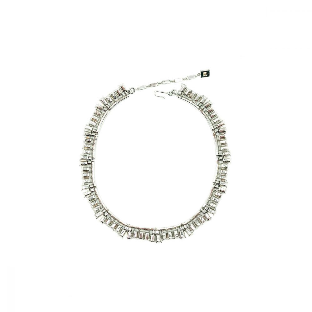 Vintage Crown Trifari Deco Necklace