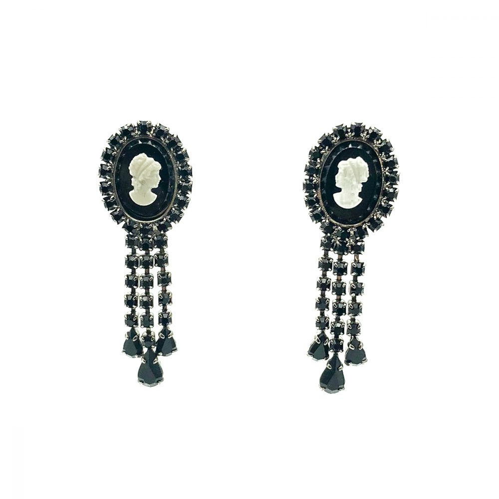 Vintage Cameo Earrings