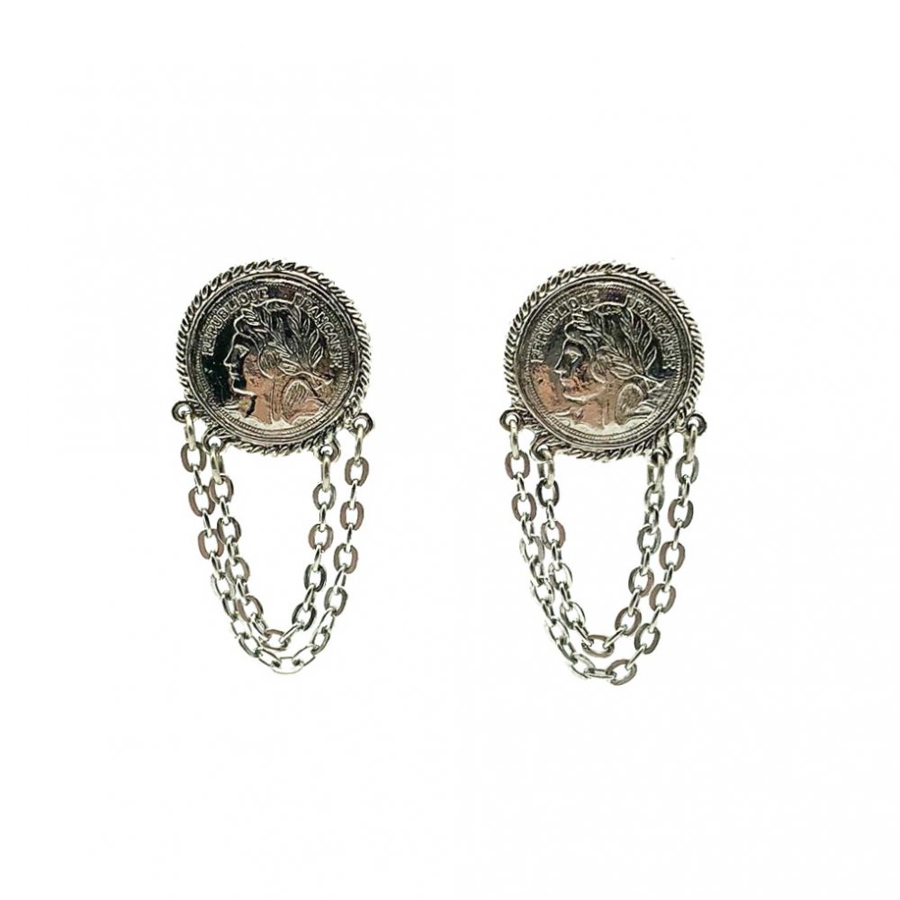 Vintage Coin Earrings