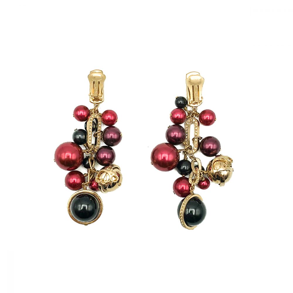 Vintage Dior Sphere Earrings