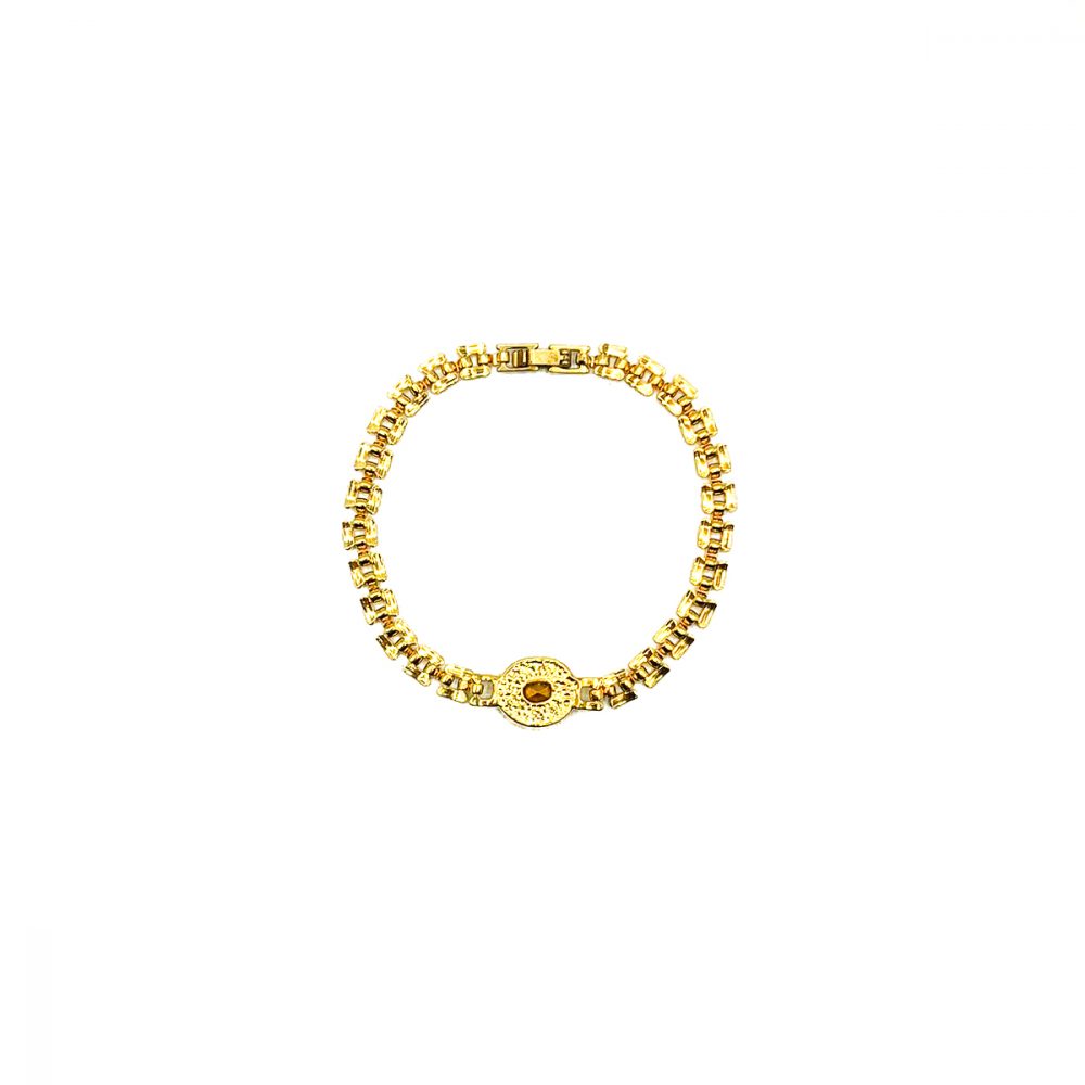 Vintage Emerald Crystal Bracelet