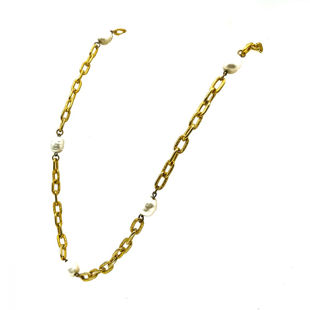 Vintage YSL Pearl Necklace
