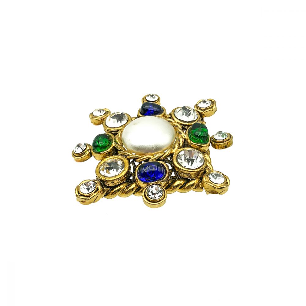 Vintage Chanel Cruciform Brooch