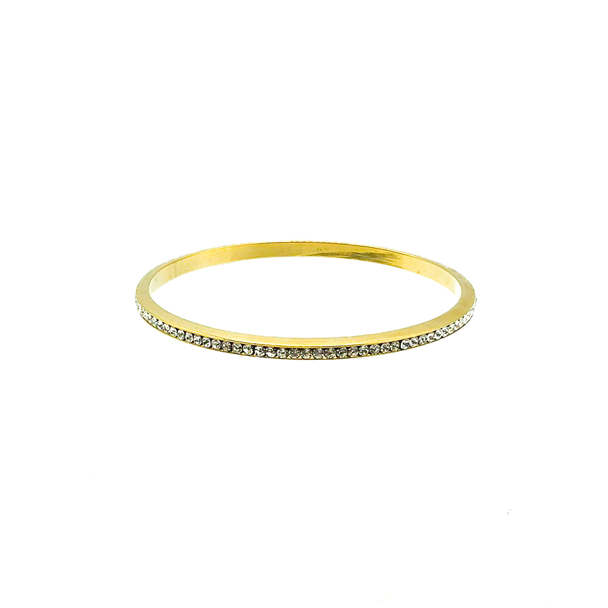Jennifer Gibson Jewellery Vintage Crystal Line Bangle 5 920 (4)