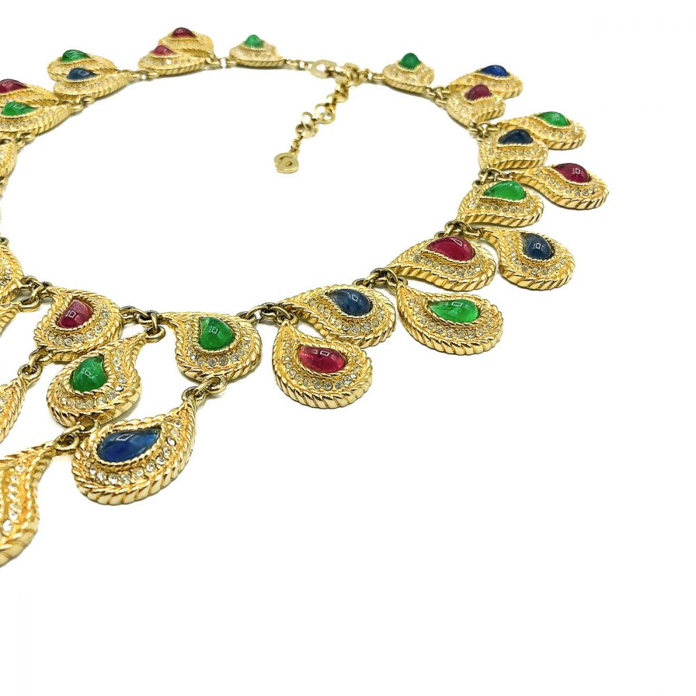 Vintage Dior Mughal Bib Necklace