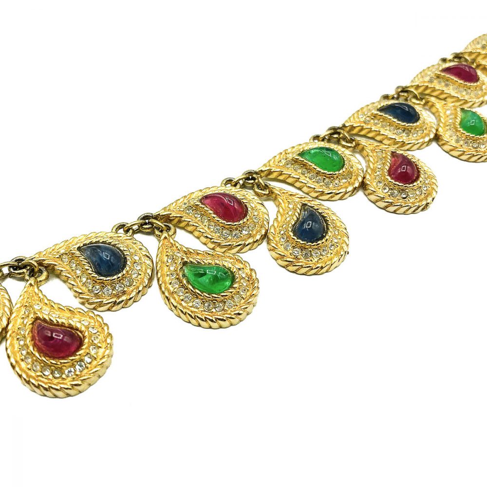 Vintage Dior Mughal Bib Necklace