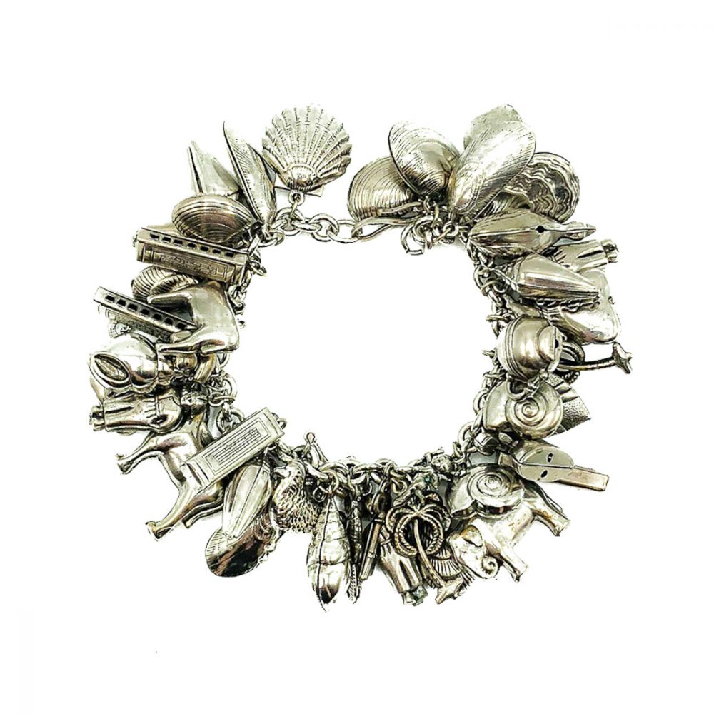 Vintage French Charm Bracelet