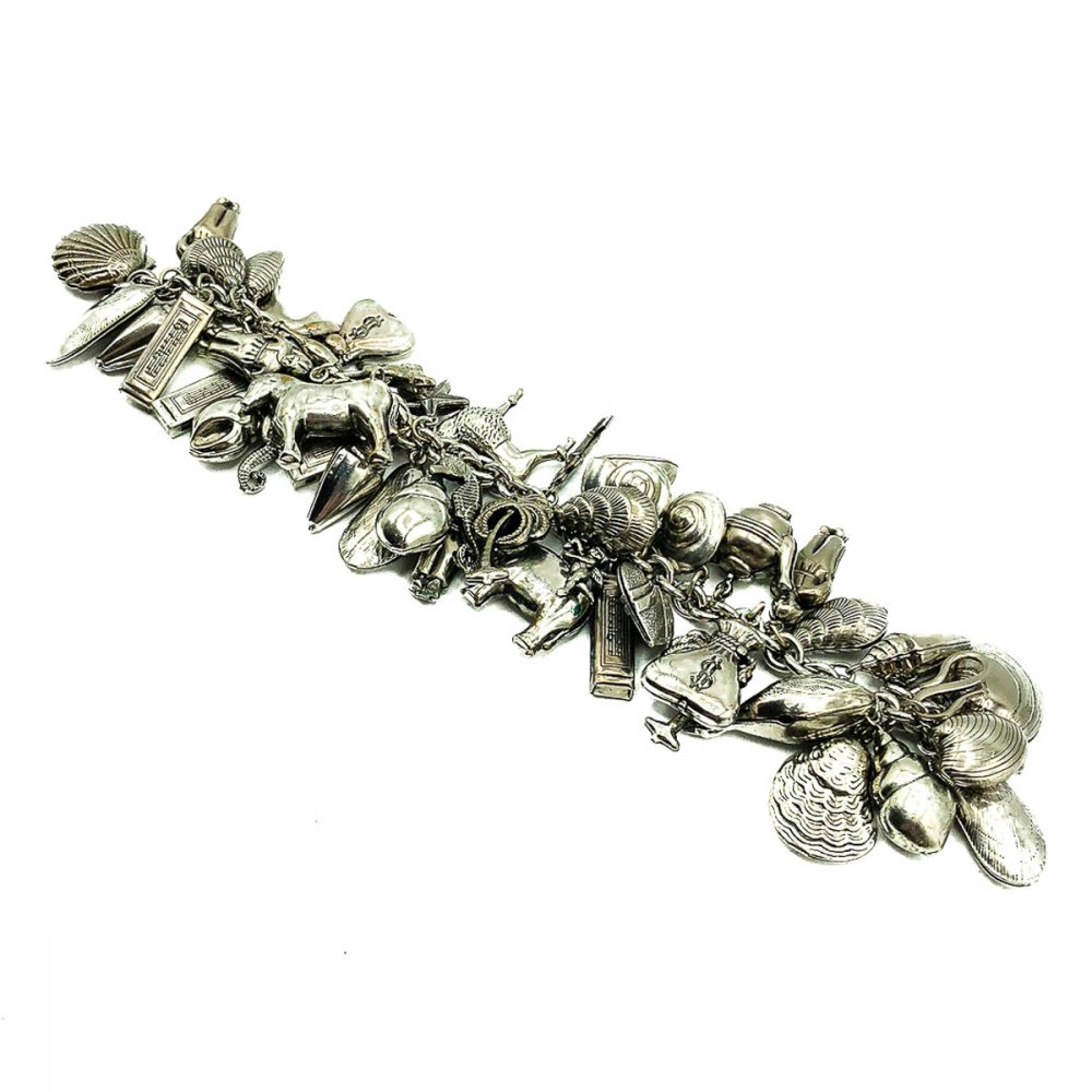 Vintage French Charm Bracelet