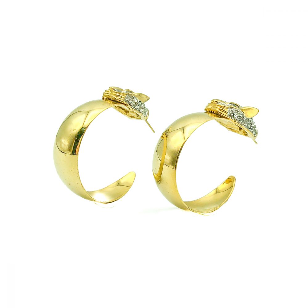 Vintage Big Cat Hoops