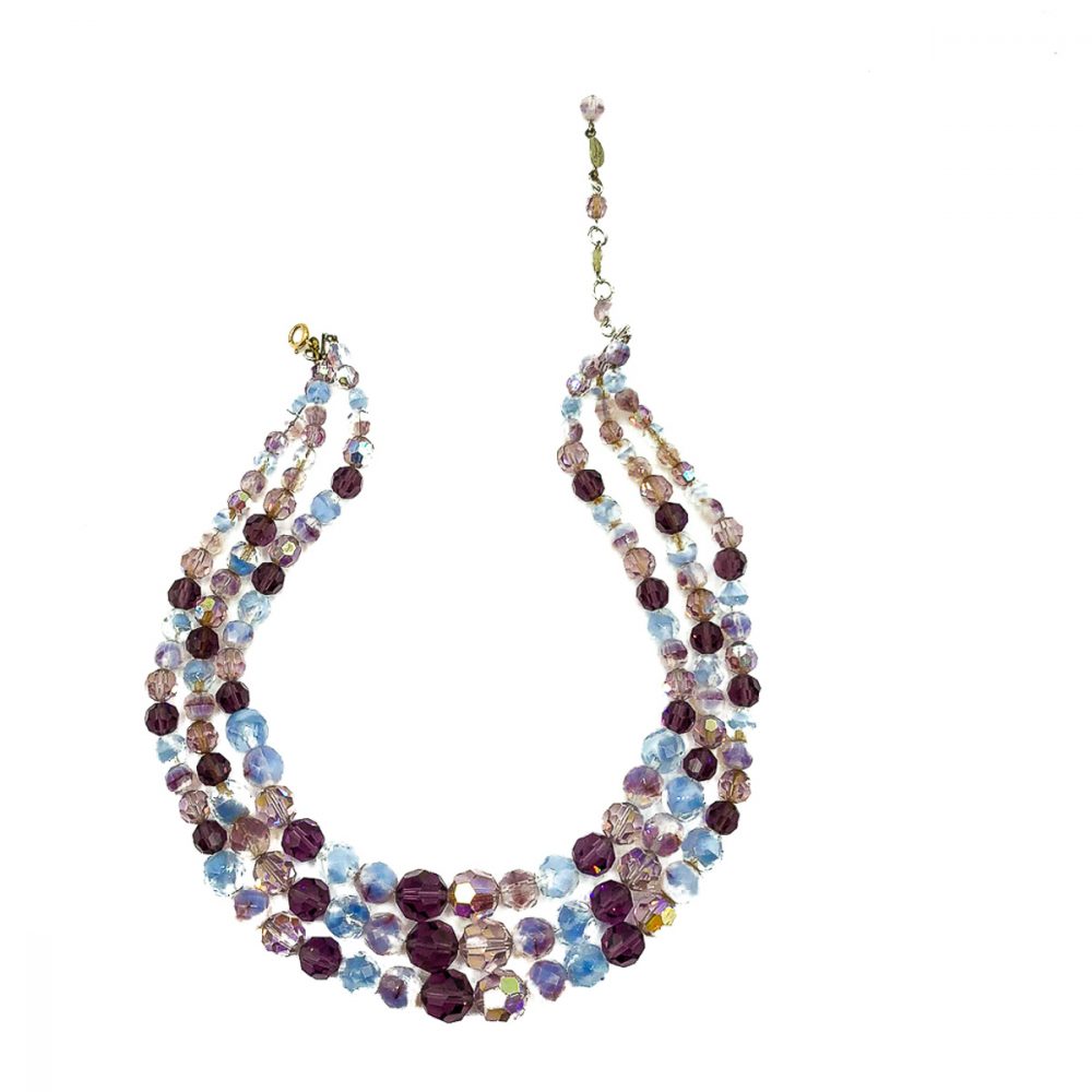 Vintage Dior Amethyst Necklace