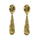 Vintage Tortoiseshell Drop Earrings 9 856 (2) P Vintage Tortoiseshell Drop Earrings