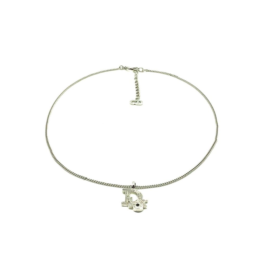 Vintage Dior Spellout Necklace