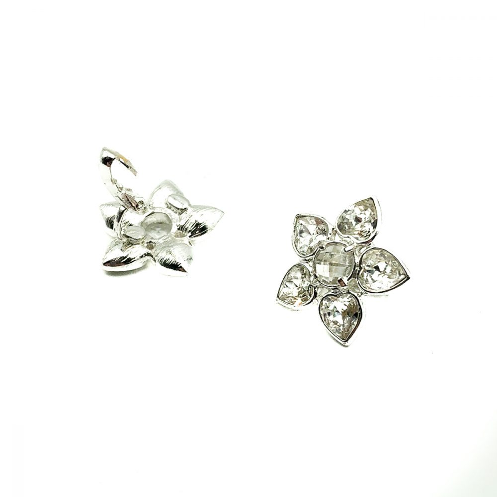 Vintage Givenchy Flower Earrings