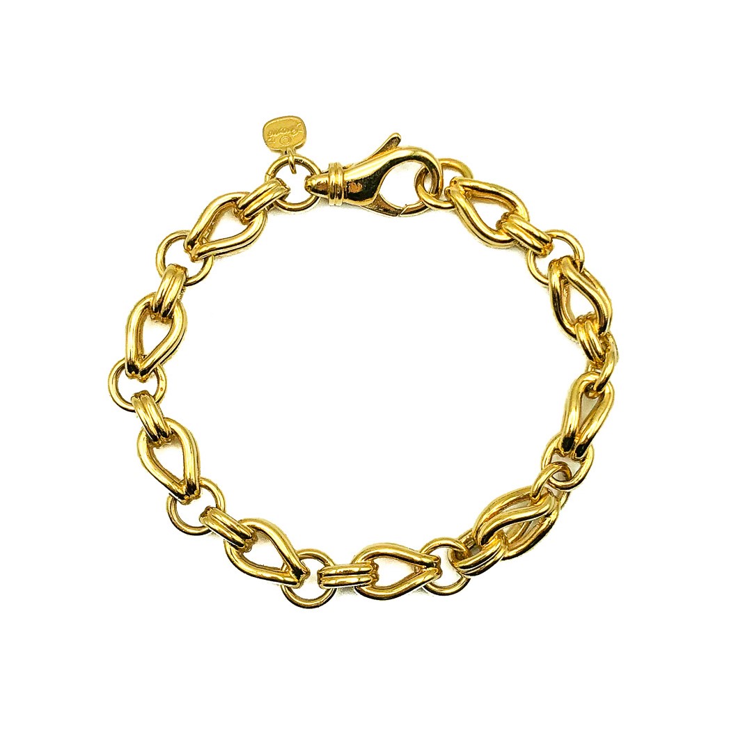 Jennifer Gibson Jewellery Vintage Grosse Link Bracelet 15 884 (1) Vintage Grosse Link Bracelet