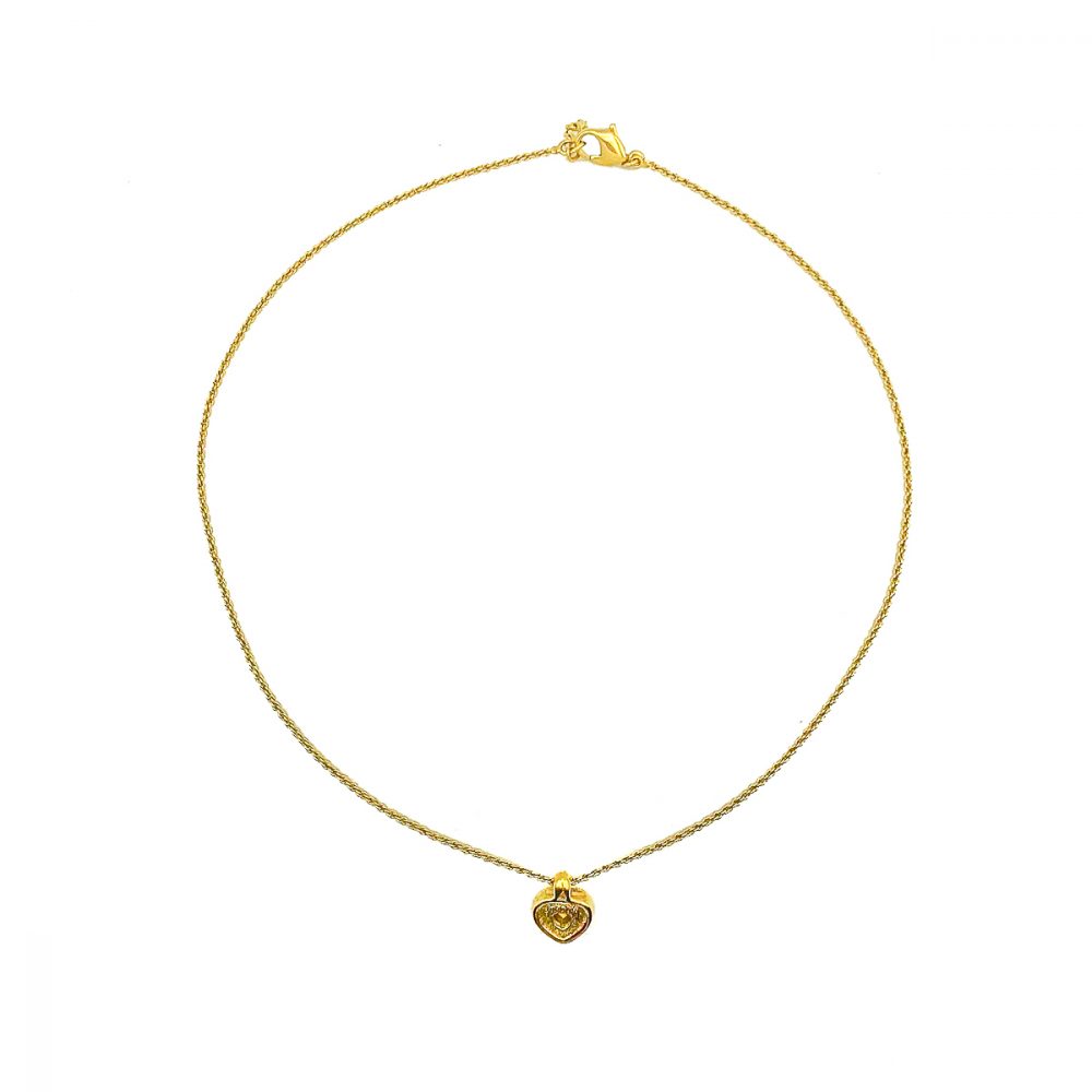 Vintage Dior Heart Necklace