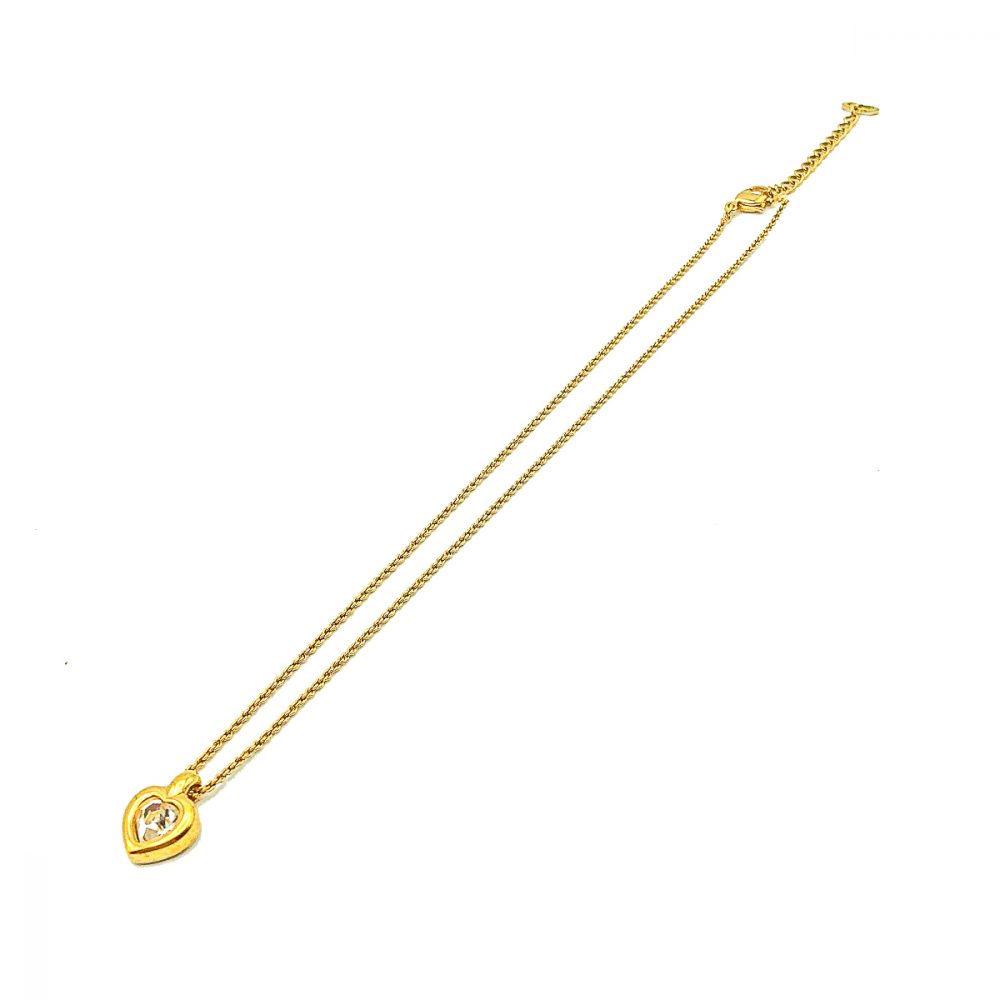 Vintage Dior Heart Necklace