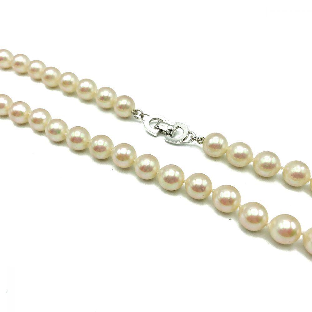 Vintage Dior Pearl Rope Necklace