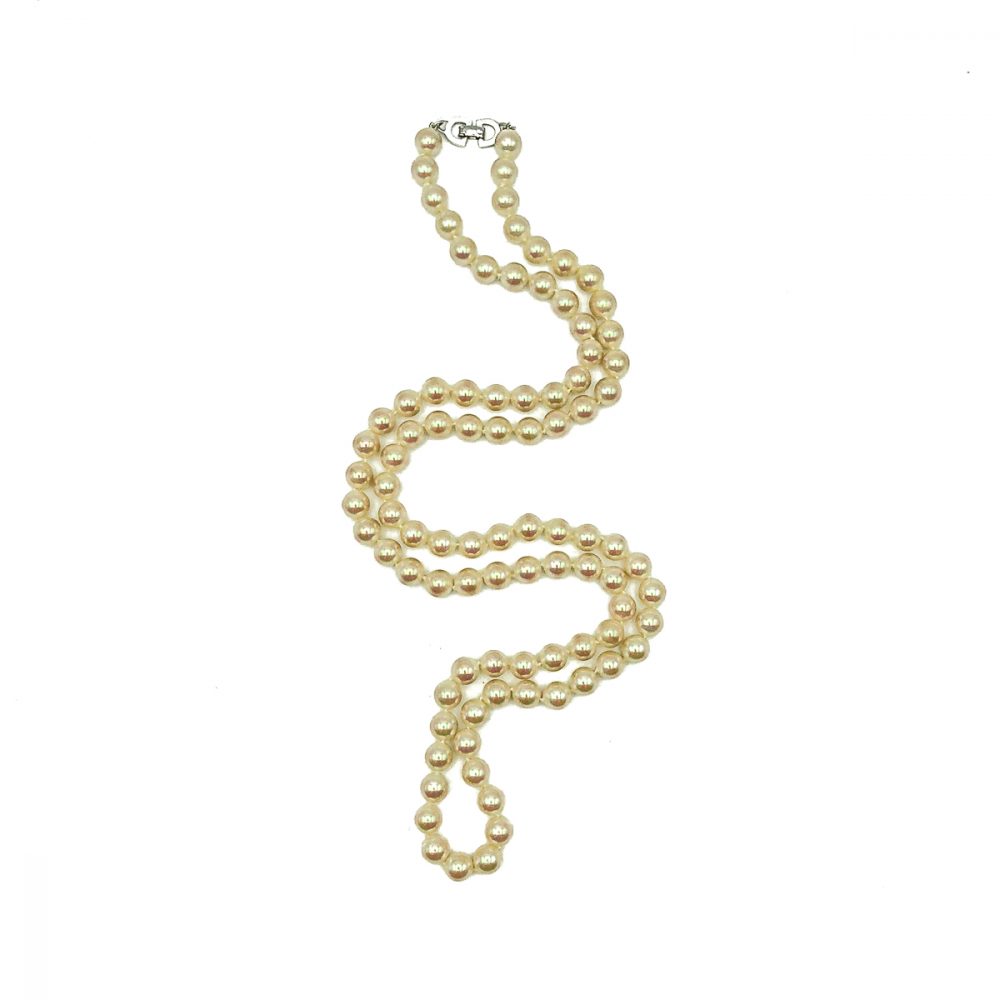 Vintage Dior Pearl Rope Necklace