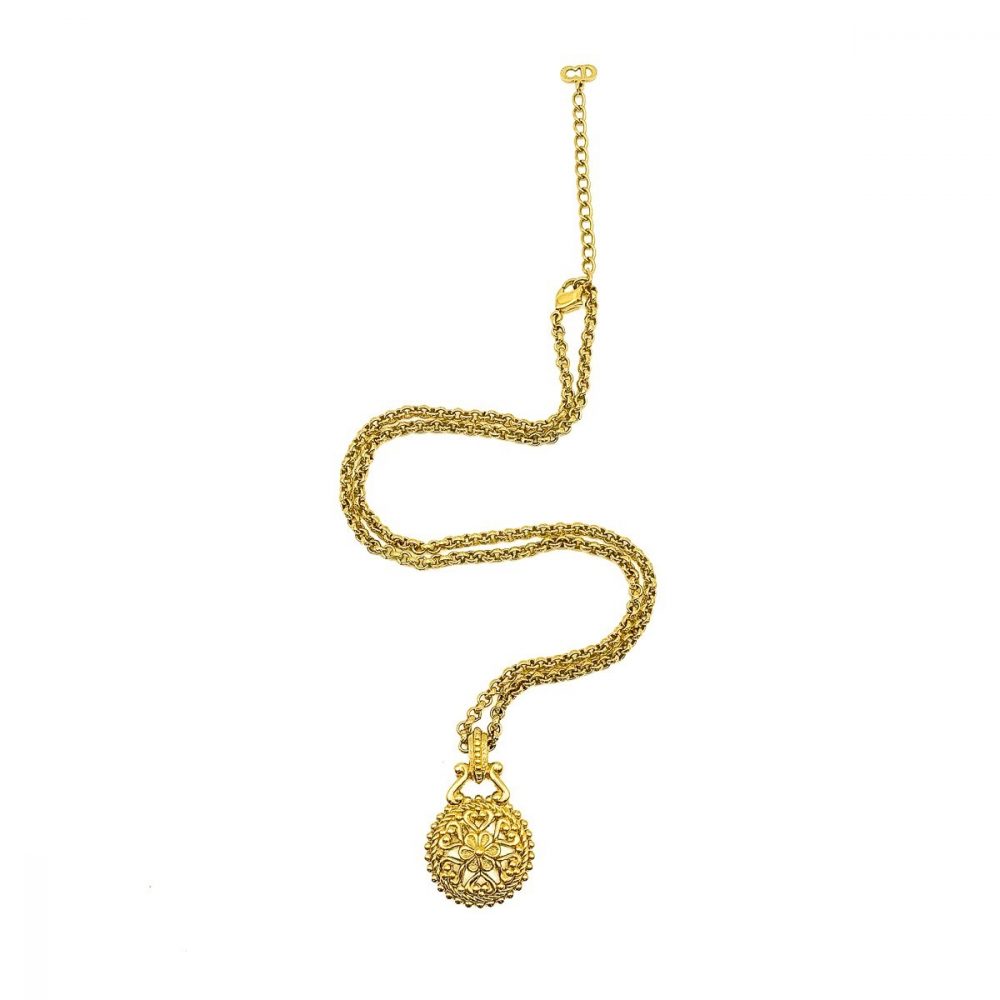Vintage Dior Hearts & Flowers Chain
