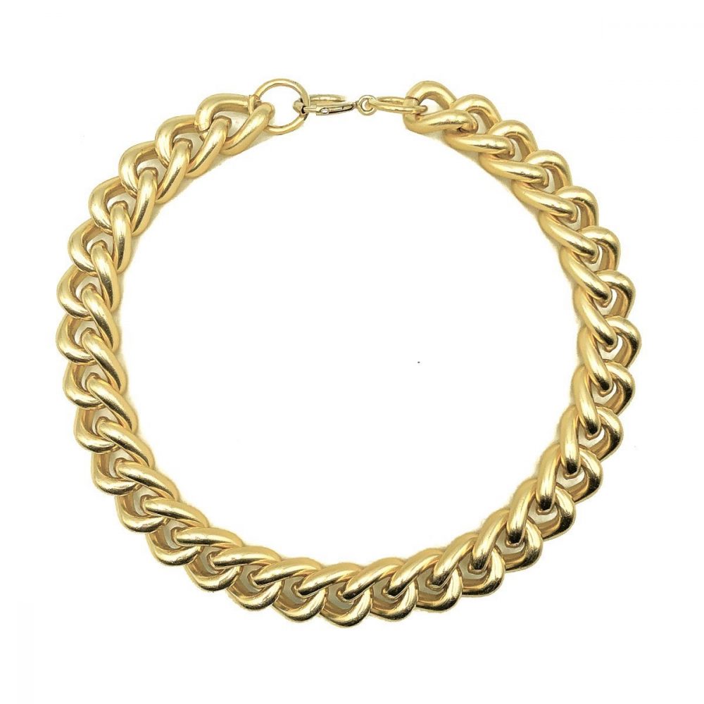 Vintage Gold Chunky Curb Chain