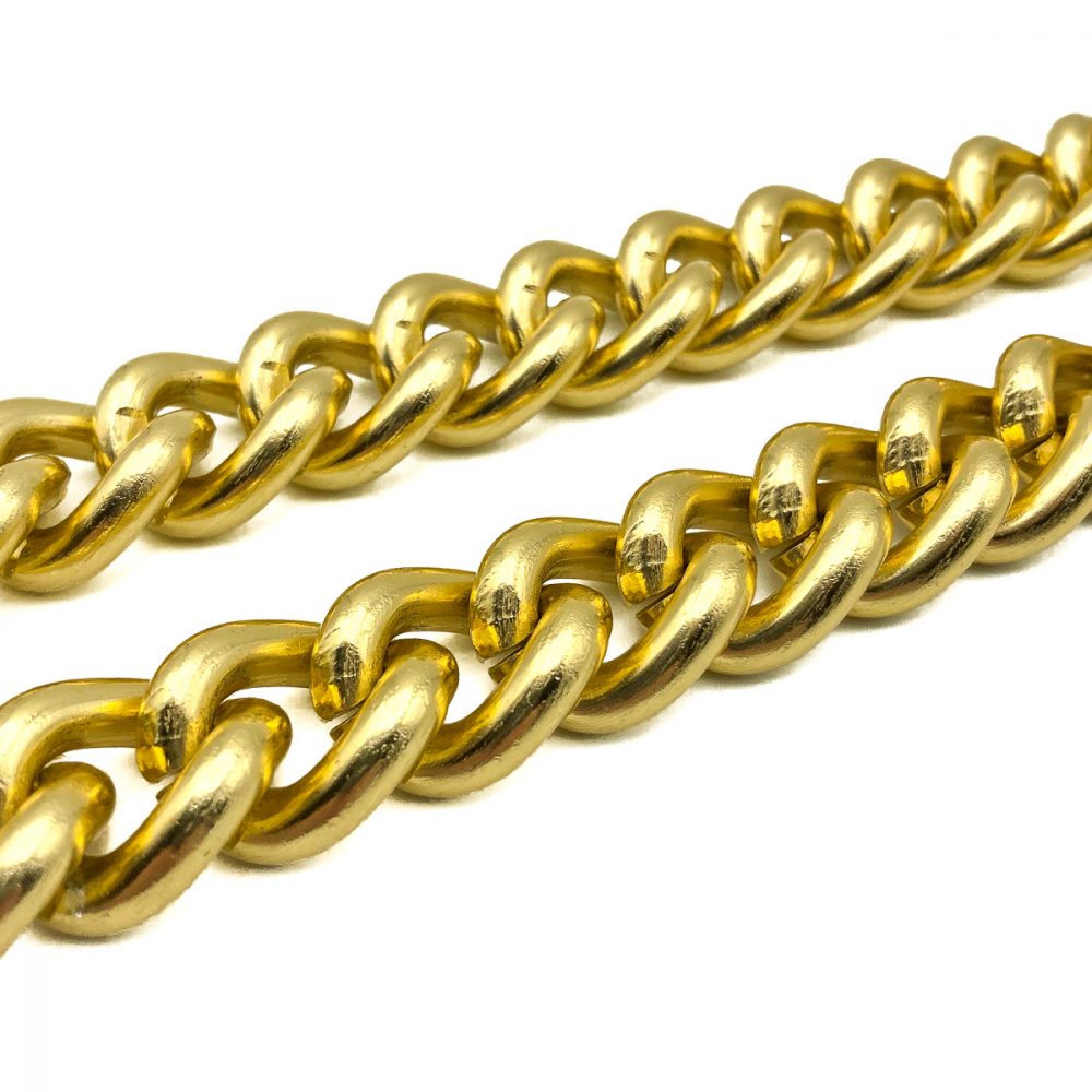 Vintage Gold Chunky Curb Chain