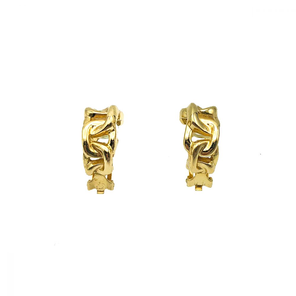 Vintage Grosse Chain Hoops