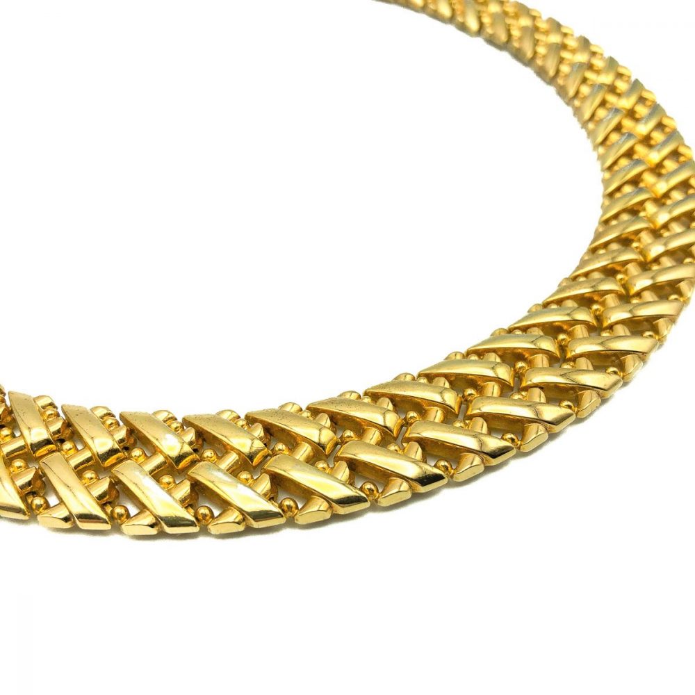Vintage Grosse Herringbone Necklace