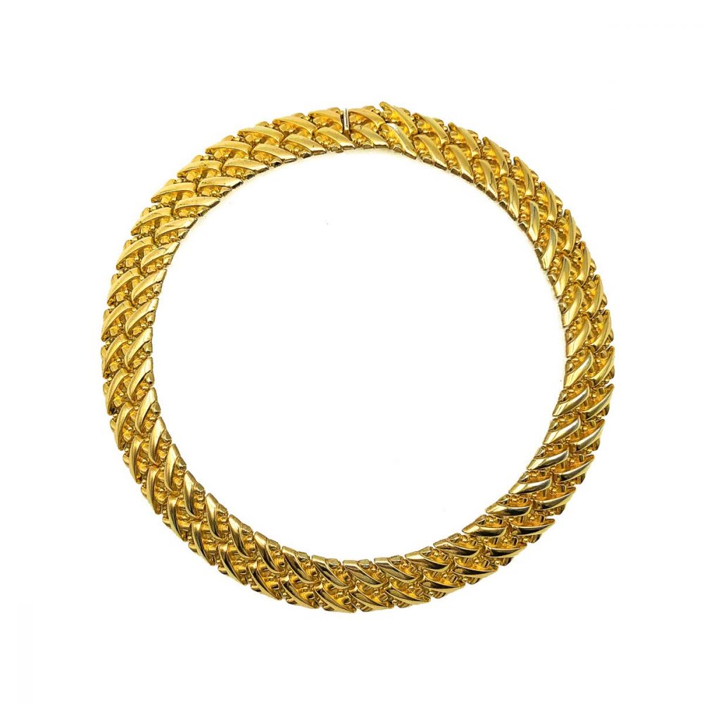 Vintage Grosse Herringbone Necklace